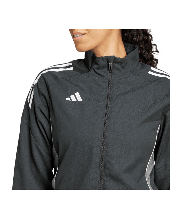 adidas Tiro 25 Competition Präsentationsjacke Damen Schwarz - schwarz