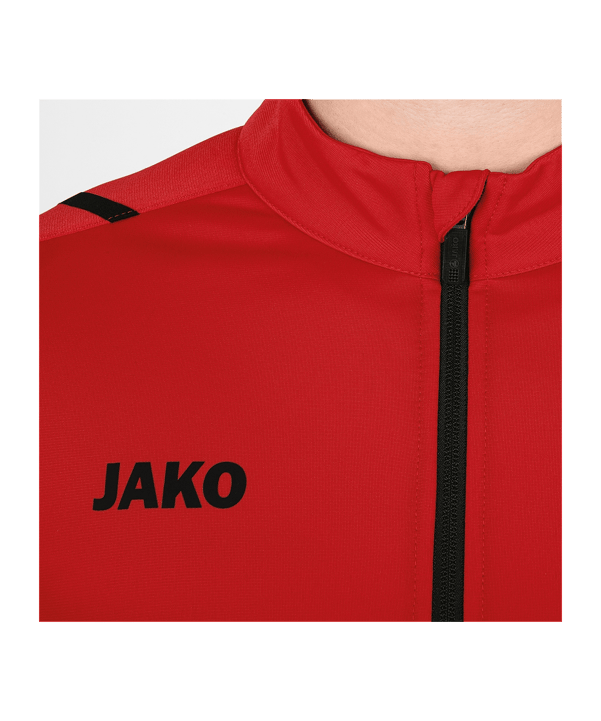 JAKO Challenge Polyesterjacke Rot Schwarz F101 - rot