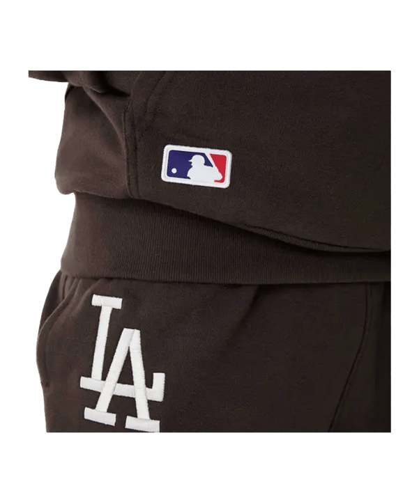 New Era Mlb Angeles Dodgers League Essentials Oversized Hoody Braun - braun