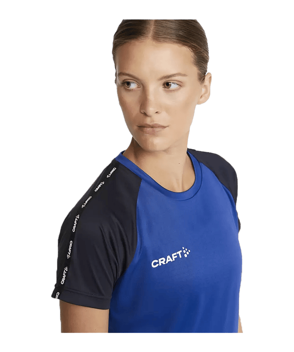 Craft Squad 2.0 Contrast Trikot Damen Blau - blau