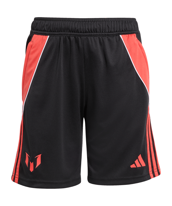 adidas Messi Short Kids Schwarz - schwarz