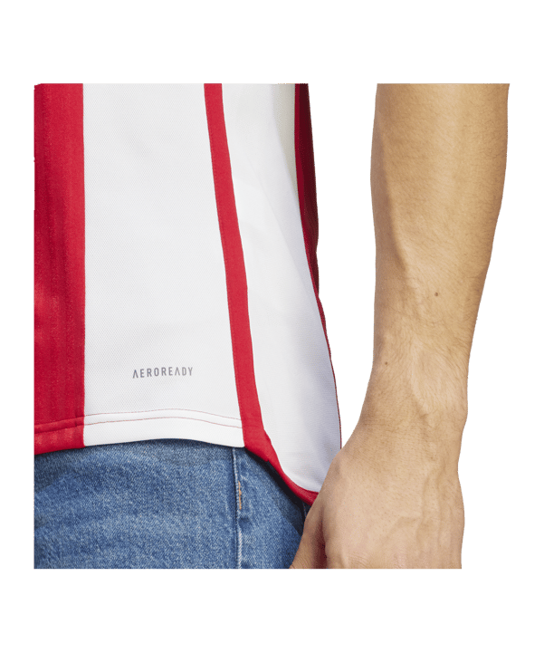 adidas Ajax Amsterdam Trikot Home 2023/2024 Weiss Rot - weiss