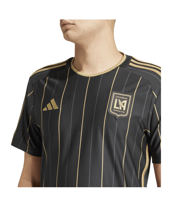adidas Los Angeles FC Trikot Home 2024 Schwarz - schwarz