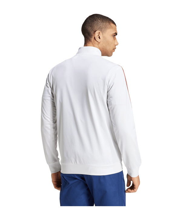 adidas Olympique Lyon DNA Track Sweatshirt Weiß - weiss