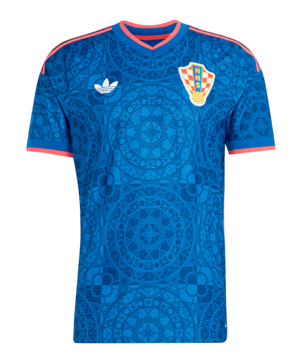 adidas Croazia Authentic Maglietta Away 2026 Blu - blu