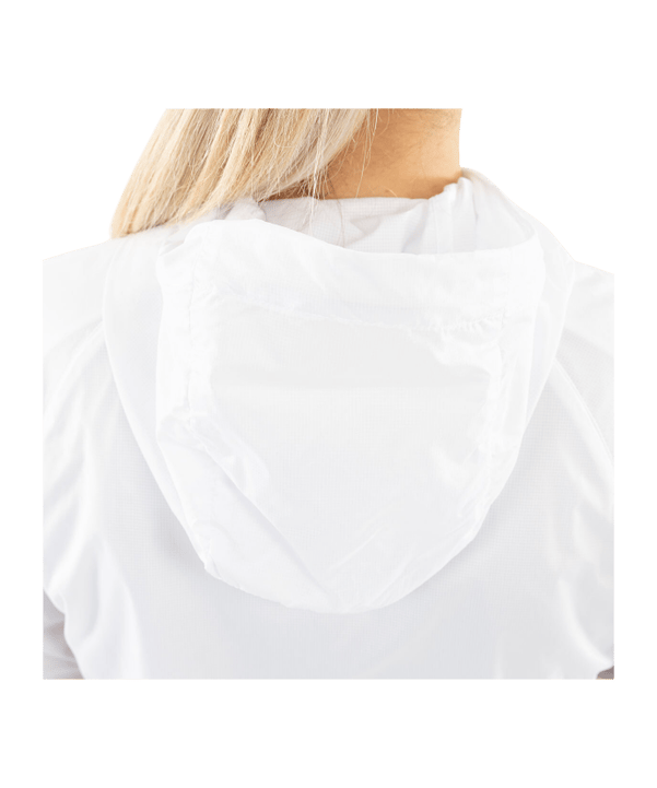 JAKO Flow Lightweight Jacke Damen Weiß F0 - weiss