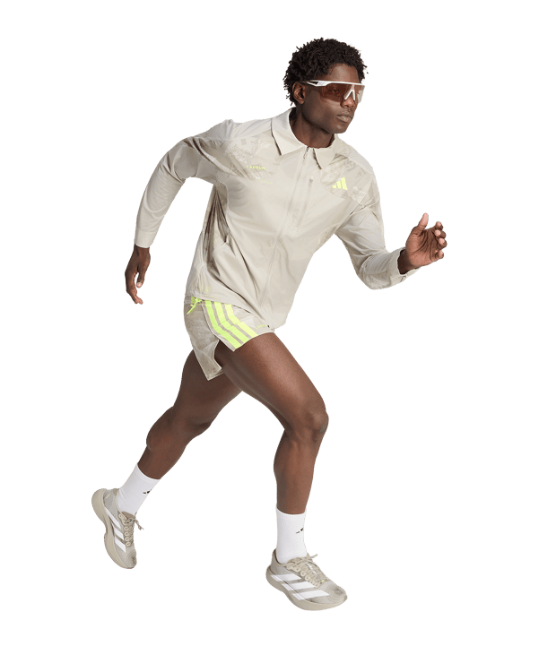 adidas Adizero Labrum Hardloopjas Beige - beige