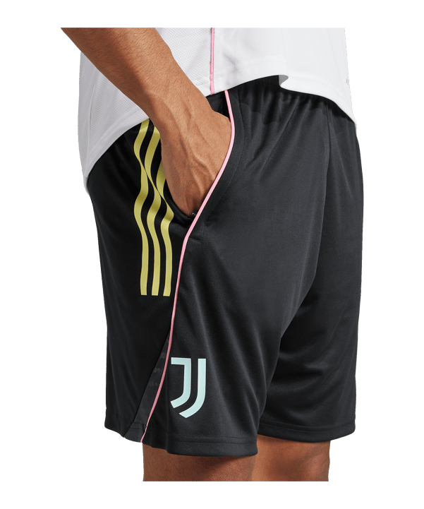 adidas Juventus Turin Training Short Schwarz - schwarz