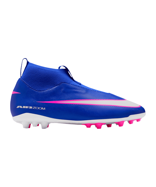 Nike Jr Air Zoom Mercurial Superlfy X Academy AG Attack Kids Blau F446 - blau