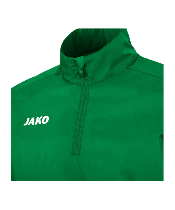 JAKO Team Rainzip Sweatshirt Grün F200 - gruen