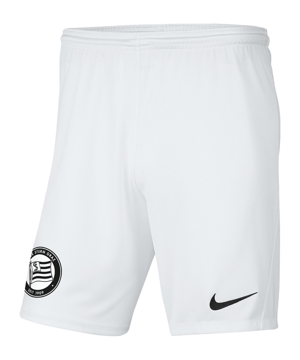 Nike SK Sturm Graz Short Auswärts 2025/2026 Kids Weiß F100 - weiss