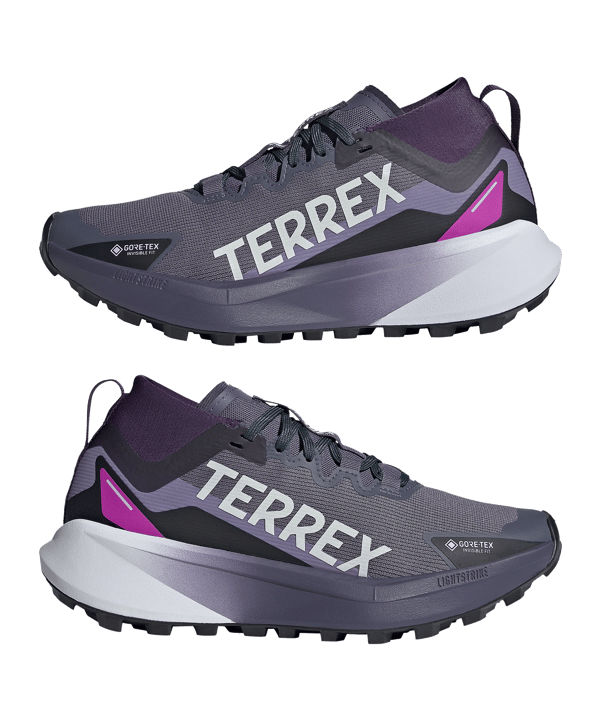adidas Damen Terrex Agravic GTX Laufschuh Lila - lila