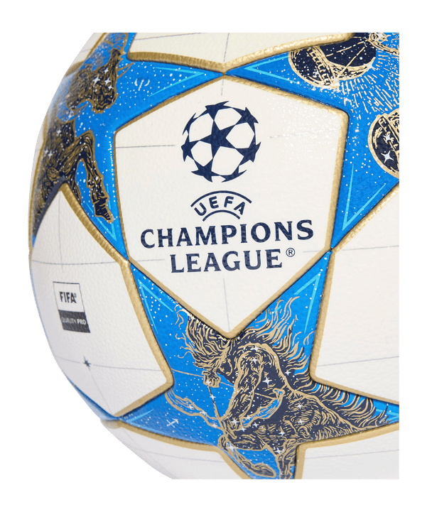 adidas UCL Competition Trainingsball Weiß - weiss