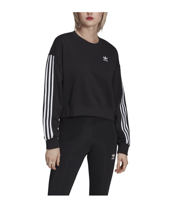 adidas Originals Sweatshirt Damen Schwarz - schwarz