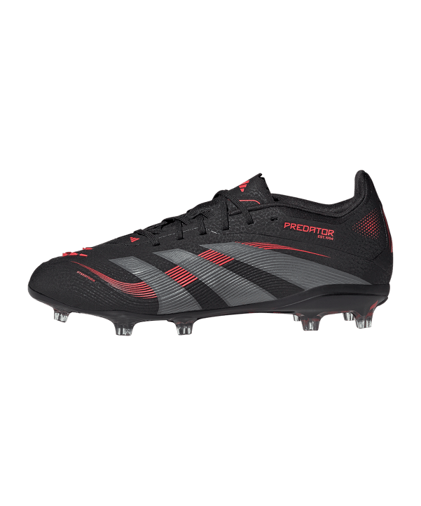 adidas Predator Elite FG Stealth Victory Kids Schwarz - schwarz