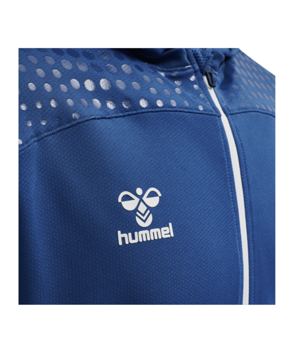 Hummel hmlLEAD Poly Trainingsjacke Blau F7045 - blau
