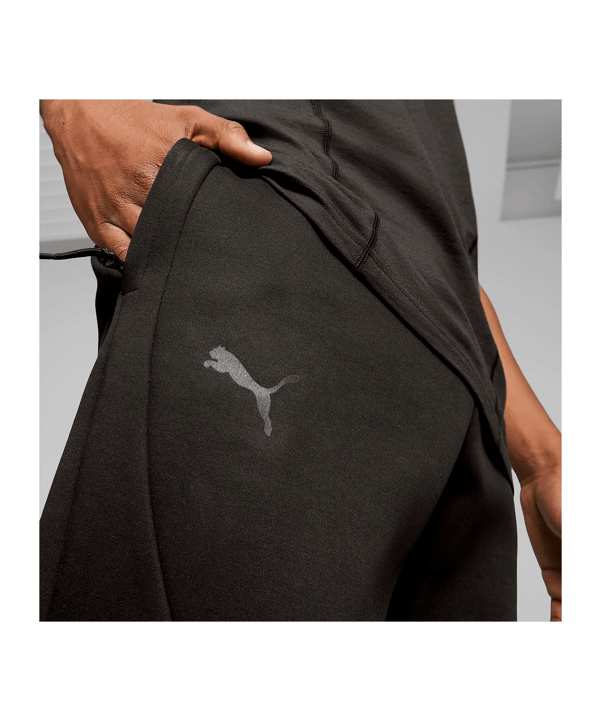 PUMA Hoops Team Dime Jogginghose Schwarz F01 - schwarz