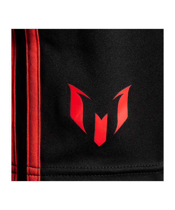 adidas Messi Short Kids Schwarz - schwarz