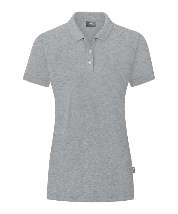 JAKO Organic Polo Shirt Damen Grau F520