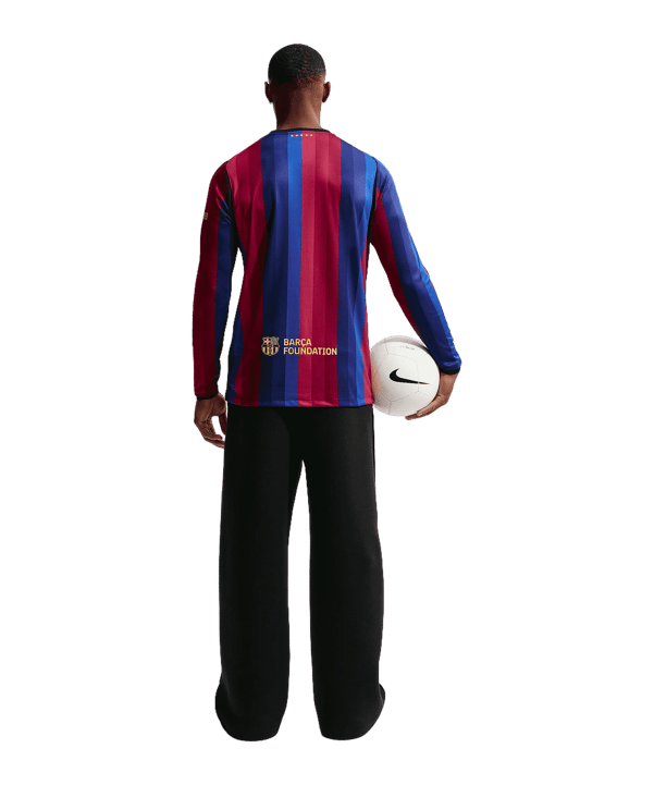 Nike FC Barcelone Maillot à manches longues Home 2026/2027 Rouge C683 - rouge