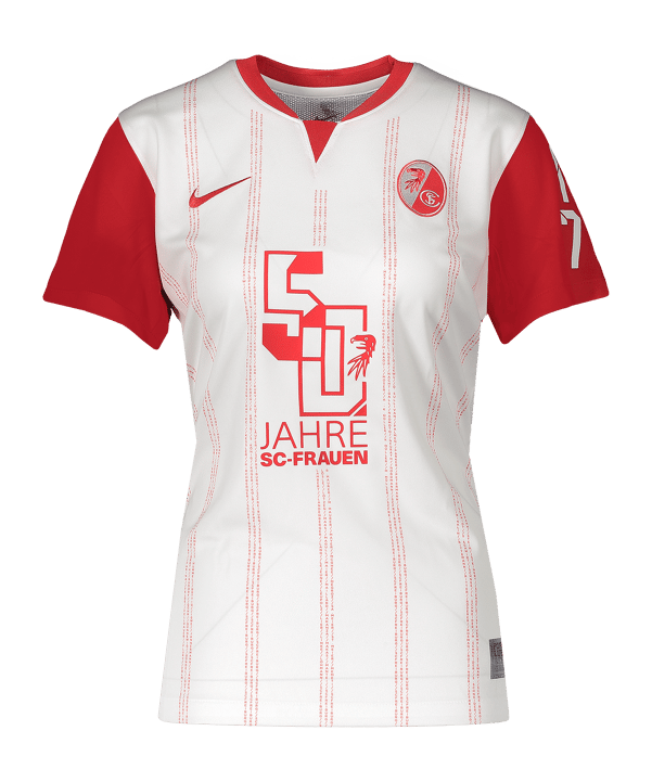 Nike SC Freiburg Sondertrikot 50 Jahre SC-Frauen Trikot Damen Weiß F100 - weiss