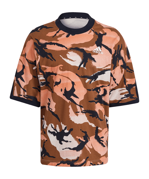 adidas Steet AOP T-Shirt Braun - braun