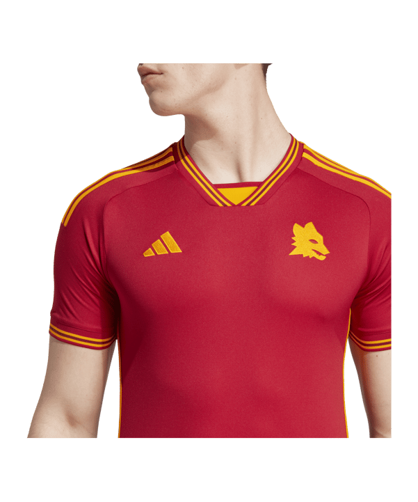 adidas AS Rom Trikot Home 2023/2024 Rot - rot