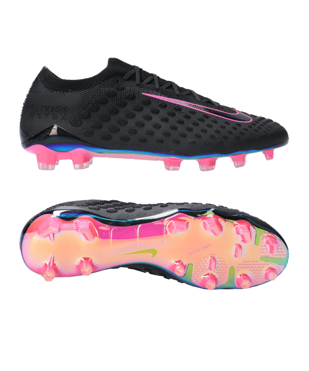 Nike Phantom Ultra Venom Elite FG Limited Edition Schwarz Pink F006 - schwarz