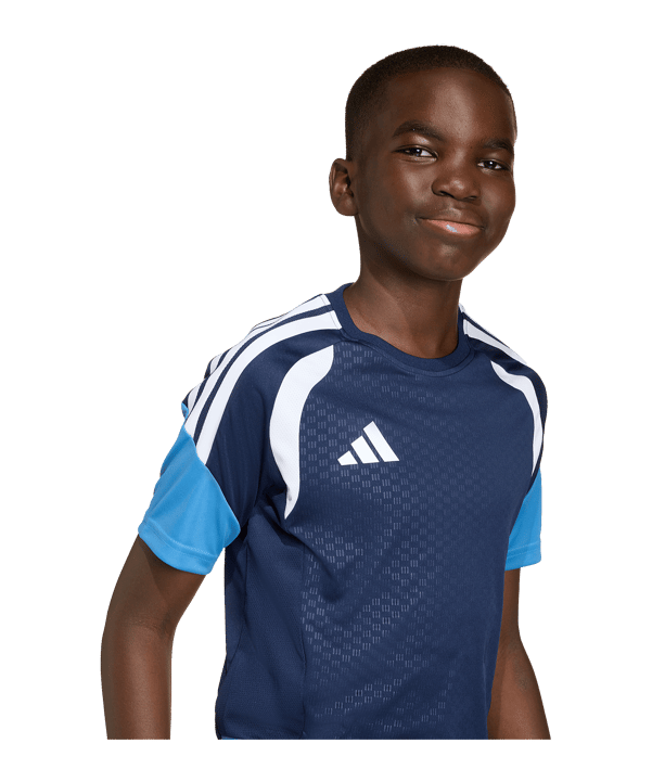 adidas Tiro 26 Competition Maglietta da Allenamento Bambini Blu Scuro - blu
