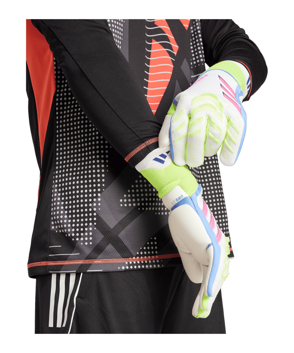 adidas Predator Pro Celestial Victory Torwarthandschuhe Weiß