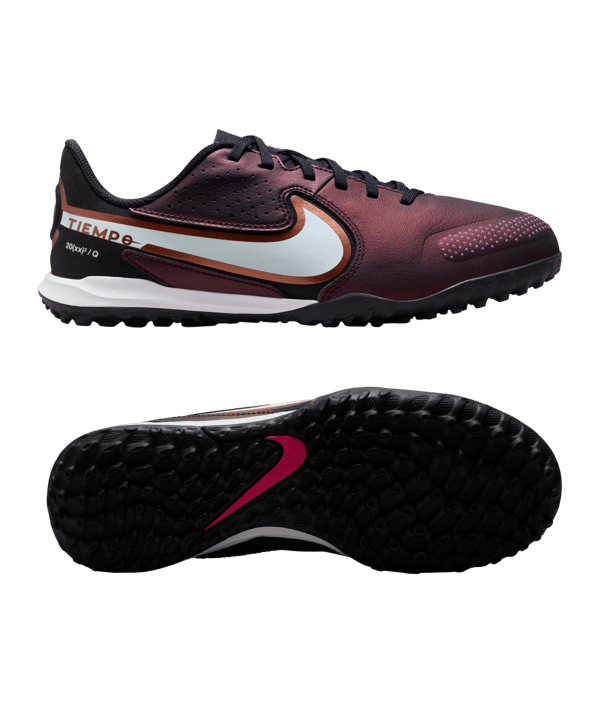 Nike Jr Tiempo Legend IX Academy TF Generation Kids Lila Weiss F510 - lila