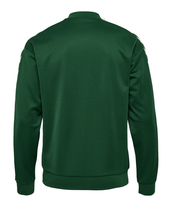 Hummel Archive Regular Poly Zip Jacke Grün F6170 - gruen