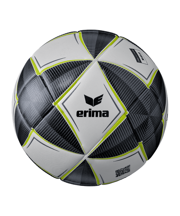 Erima Senzor-Star Match Spielball Schwarz Grau - weiss