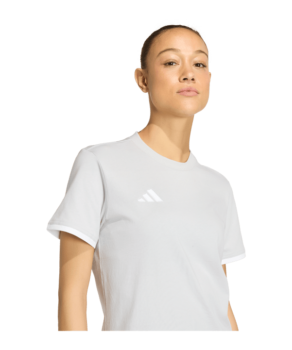 adidas Entrada 26 T-Shirt Damen Grau - grau