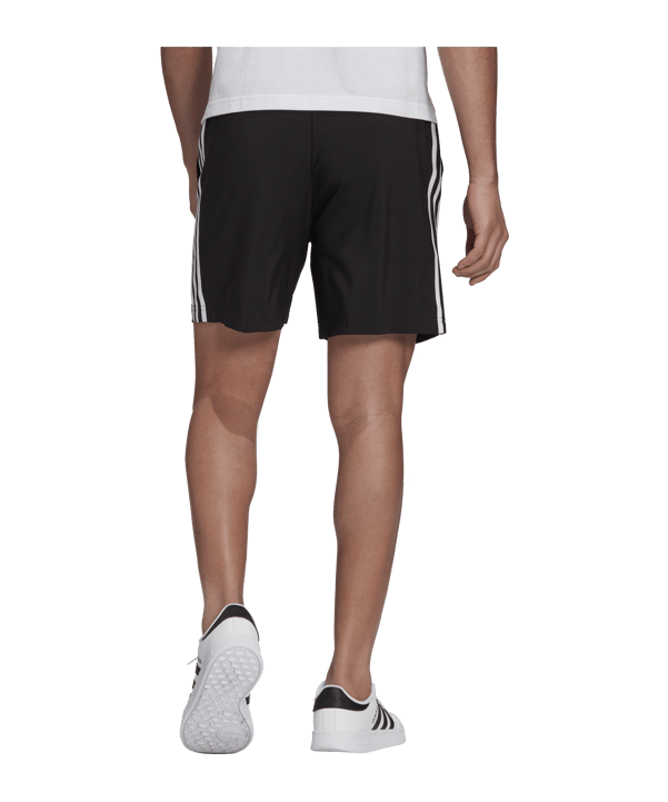 adidas Essentials Chelsea Short Schwarz Weiss - schwarz
