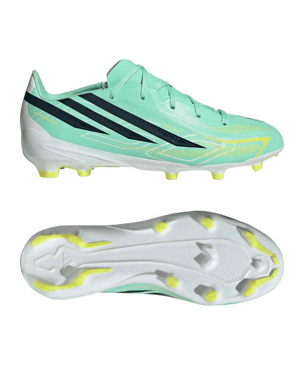 adidas F50 Hyperfast League FG Final Rush Kids Grün