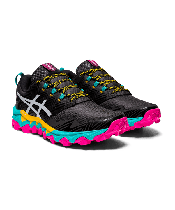 Asics Gel-FujiTrabuco 8 Running Damen Schwarz F003 - schwarz