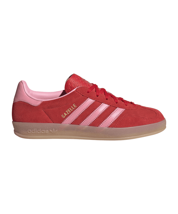 adidas Gazelle Indoor W Damen Rot - rot