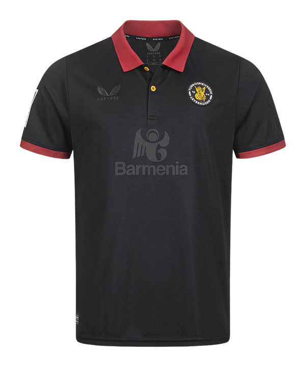 Castore Bayer 04 Leverkusen Trikot 4th 2024/2025 Schwarz F015 - schwarz