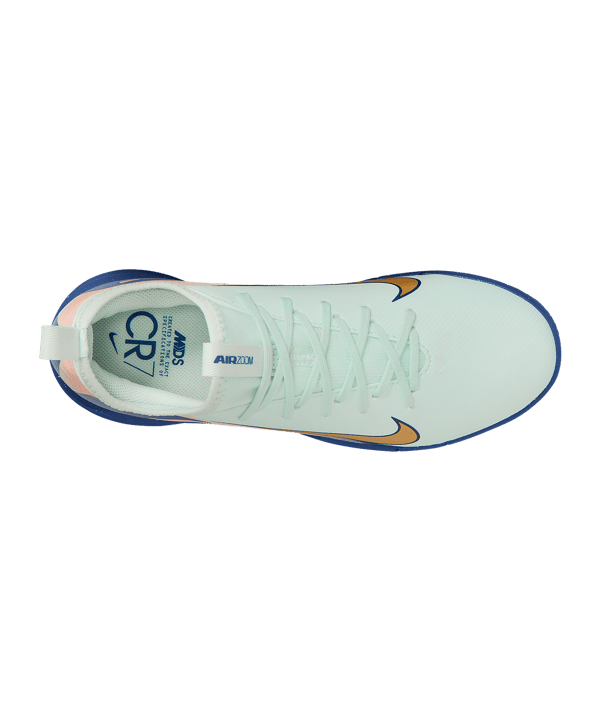 Nike Jr Air Zoom Mercurial Vapor XVI Academy IN Dream Speed 9 Kids Grün Gold F300 - gruen