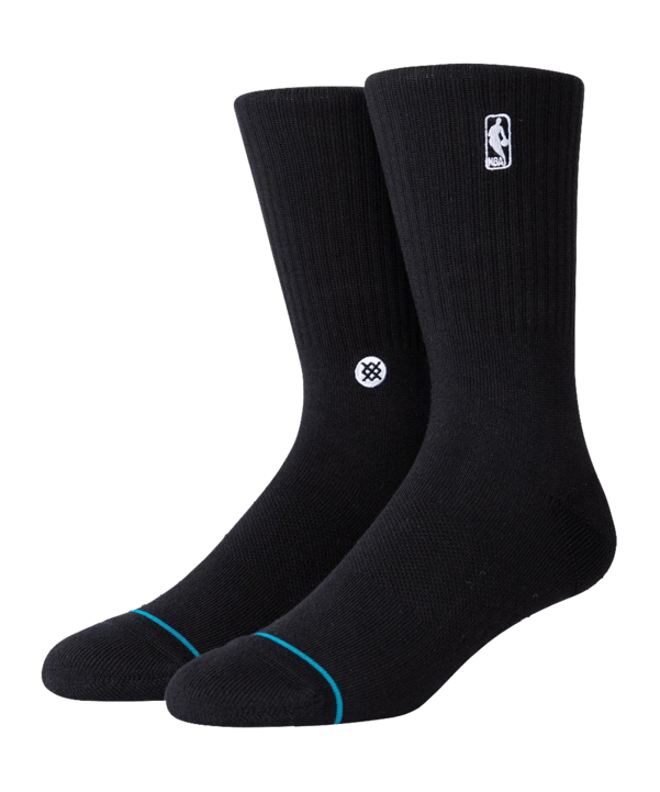 Stance Logoman Socken Schwarz FBLK - schwarz
