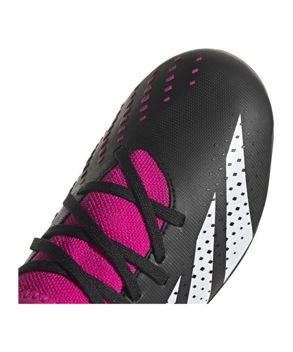 adidas Predator Accuracy.3 FG Own Your Football Kids Schwarz Weiss Pink - schwarz
