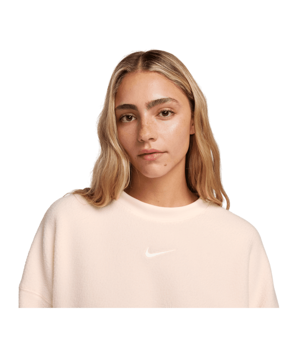 Nike Plush Sweatshirt Damen Orange F838 - orange