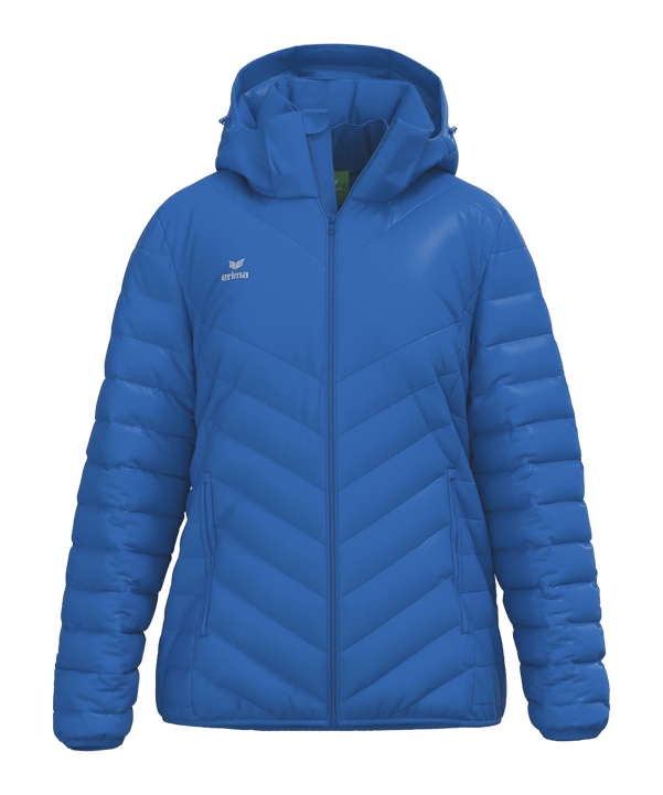Erima CMPT Puffer Jacke Damen Blau - blau