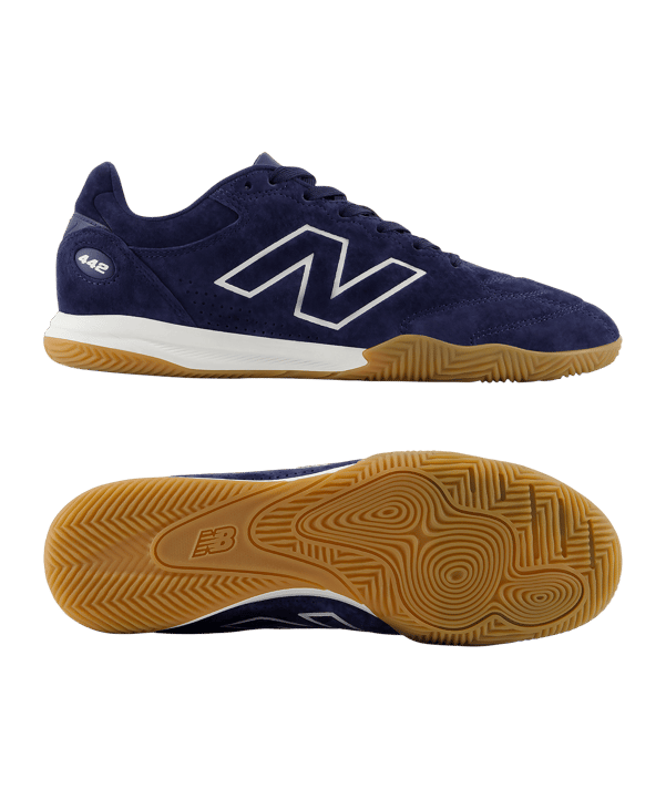 New Balance 442 Elite LS V3 IN Blu - blu