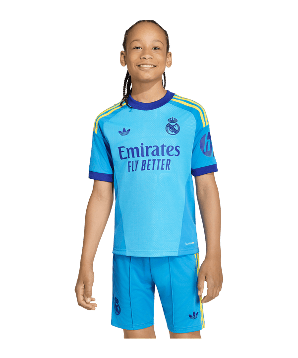 adidas Real Madrid Keepershirt 3rd 2026/2027 Kinderen Blauw - blauw