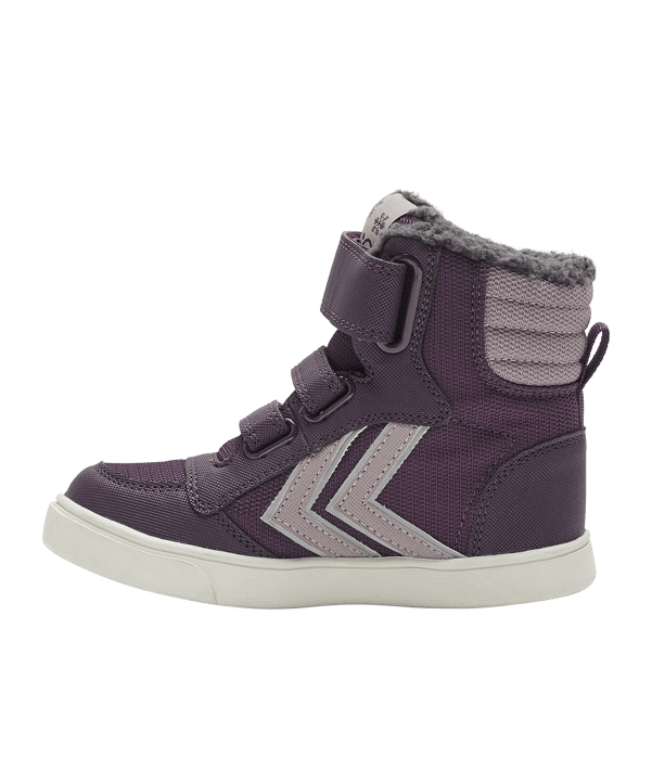 Hummel Stadil Super Poly Mid Sneaker Kids Rot F4079 - rot