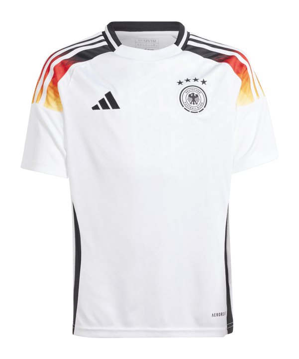 adidas DFB Deutschland Trikot Home EM 2024 Kids Weiss - weiss