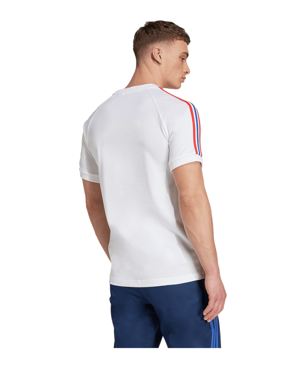 adidas Olympique Lyon 75 T-Shirt Weiß - weiss