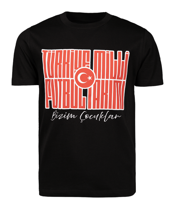Nike TFF Türkei Unsere Jungs T-Shirt Kids Schwarz Ftffcz0909jungsschwarz - schwarz